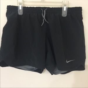 Nike black shorts size M
